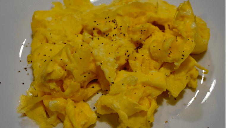 Fluffy Scrambled Eggs