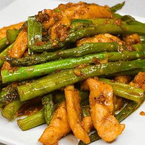 Try this delicious Teriyaki Chicken and Asparagus recipe! It's quick, easy, and sure to satisfy your cravings. Impress your friends with this tasty dish that's packed with flavor - they won't believe how quickly you whipped it up! Get cooking now for the perfect quick & easy meal!