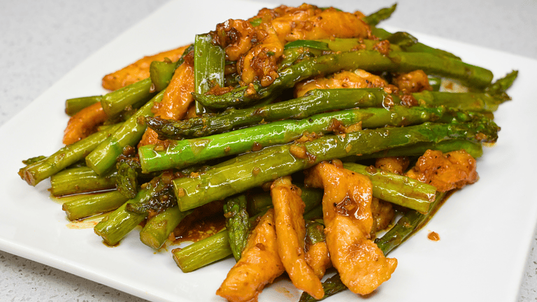Try this delicious Teriyaki Chicken and Asparagus recipe! It's quick, easy, and sure to satisfy your cravings. Impress your friends with this tasty dish that's packed with flavor - they won't believe how quickly you whipped it up! Get cooking now for the perfect quick & easy meal!