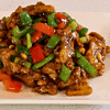Kung Pao chicken is a popular Chinese dish that consists of diced chicken, peanuts, and vegetables in a spicy sauce.