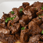 Buttery Garlic Steak Bites