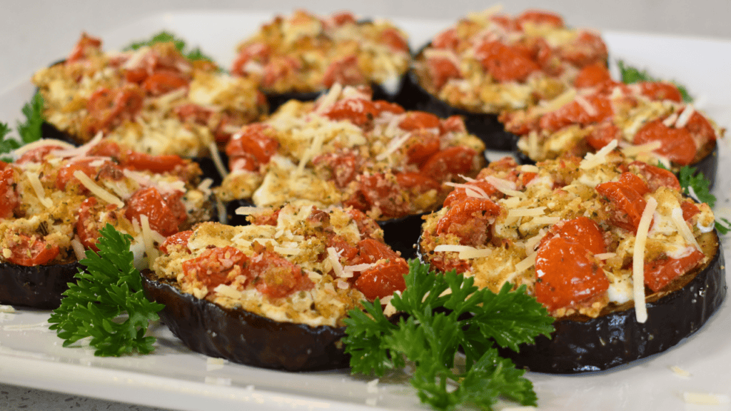 Baked eggplant, also known as "eggplant parmesan" or "melanzane alla parmigiana" in Italian, is a delicious and hearty dish that features layers of tender eggplant, savory tomato sauce, and creamy cheese. This recipe has been passed down for generations and is loved by many for its simple yet satisfying flavors.