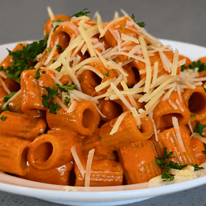 Pasta alla vodka is one of the most delicious and indulgent dishes in Italian cuisine. It's a perfect blend of creamy tomato sauce, hearty pasta, and a kick of vodka that elevates the flavors to a whole new level.