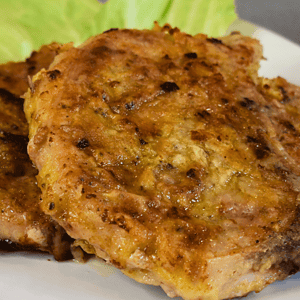 Fried pork chop, also known as pan-fried or country-style pork chops, is a popular dish in many cultures around the world. It is a type of meat, specifically pork, that is cut into thin slices and then coated in flour or breadcrumbs before being fried in oil until it turns golden brown.