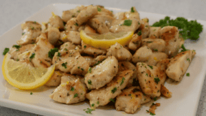 Lemon garlic chicken bites are a delicious and easy-to-make dish that is sure to be a crowd-pleaser at any gathering. The combination of tangy lemon and savory garlic creates a burst of flavor in every bite, making this dish the perfect choice for both casual meals and special occasions.